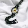 10mm Black Color Mercedes-Benz Bracelet For Man