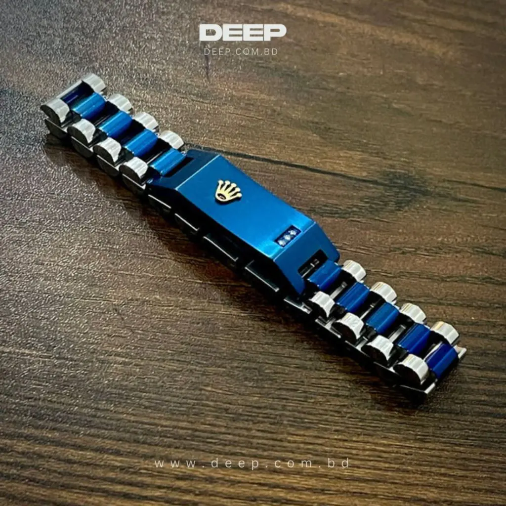 Rolex Jubilee Bracelet Blue For Man