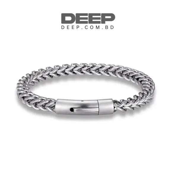 Rock Stainless Steel Chain 3D Bracelet for Men