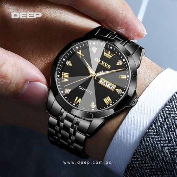 luxury Stainless Steel Analog Watch For Men