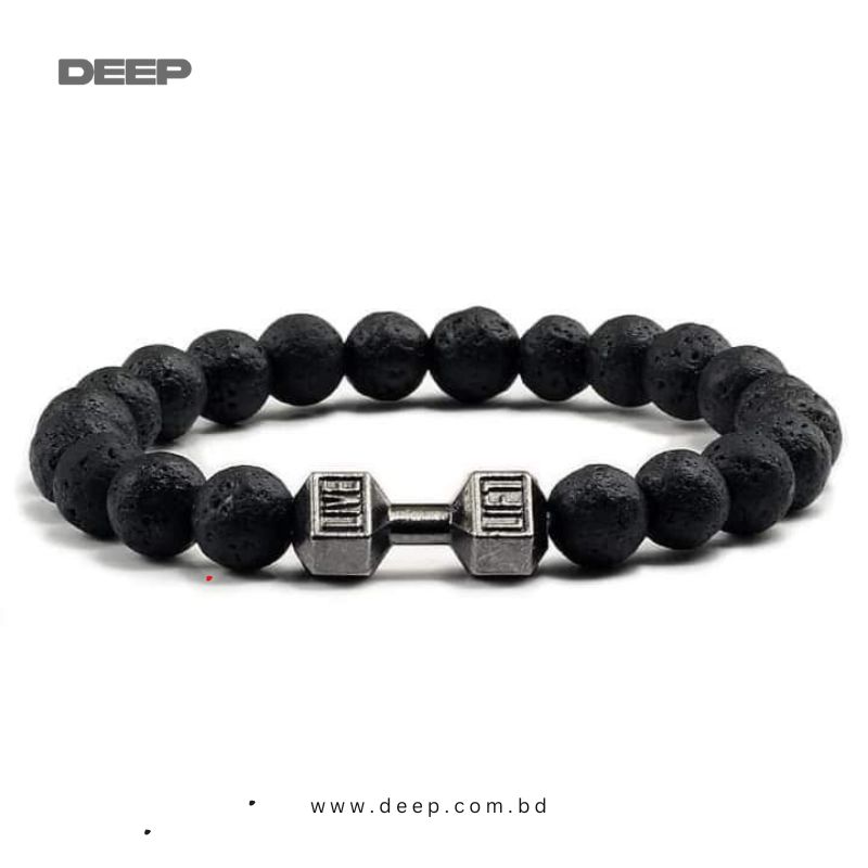 Volcanic-Stone-Beaded-Matte-Bracelet-for-men-women