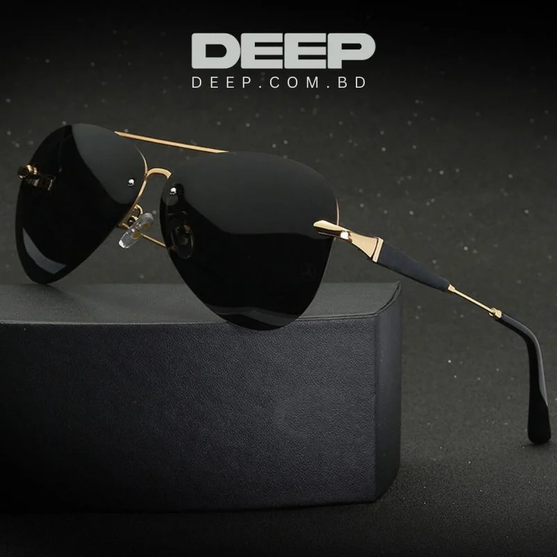 New Stylish Trendy Pilot Shape Business Class Polarized Sunglass for men