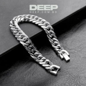 Celestial Stainless Steel Silver Bracelet for Men