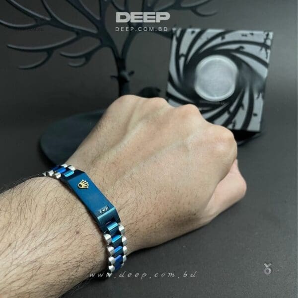 Rolex Jubilee Bracelet Blue For Man