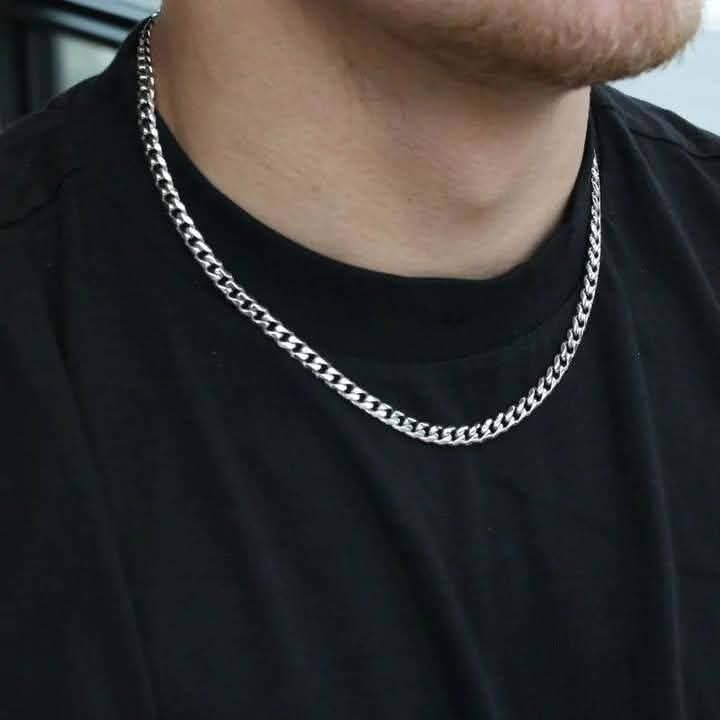Stainless Steel Cuban Link Chain For Man